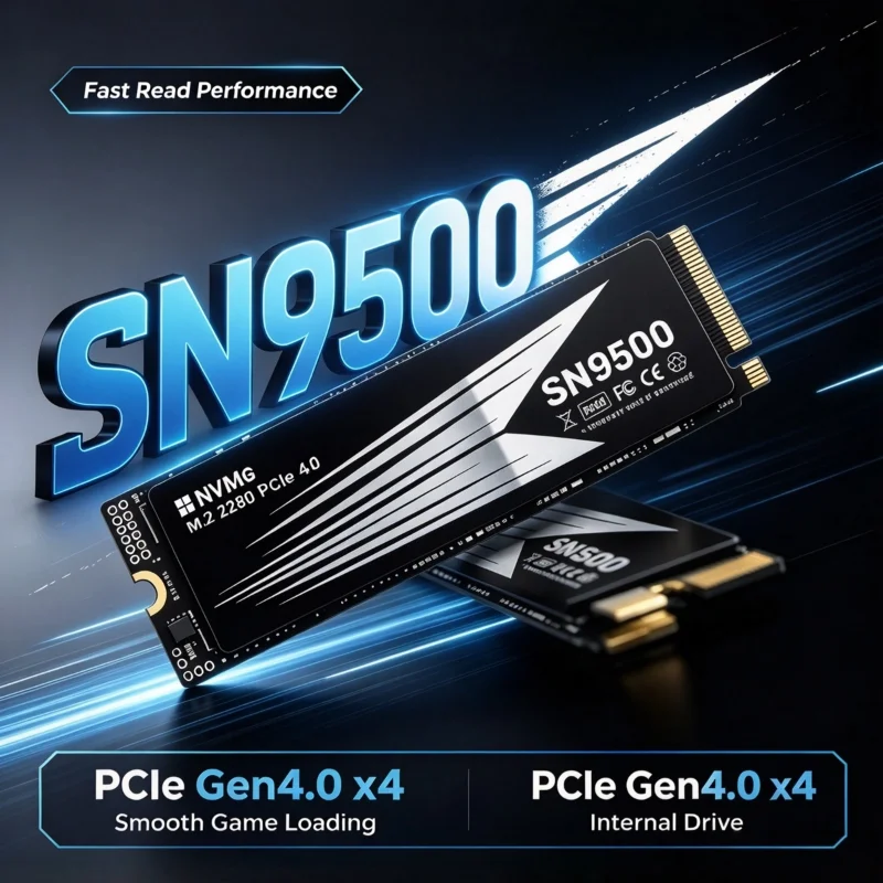 M.2 Nvme 4Tb Pcie 4.0 Ssd - SN9500 Internal Solid State Drive M.2