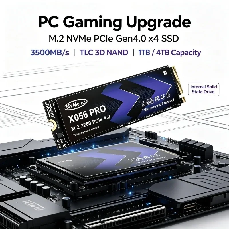X056 PRO M.2 NVMe SSD 500GB 1T - огляд і ціна M.2 Nvme 4Tb Pcie 4.0 Ssd