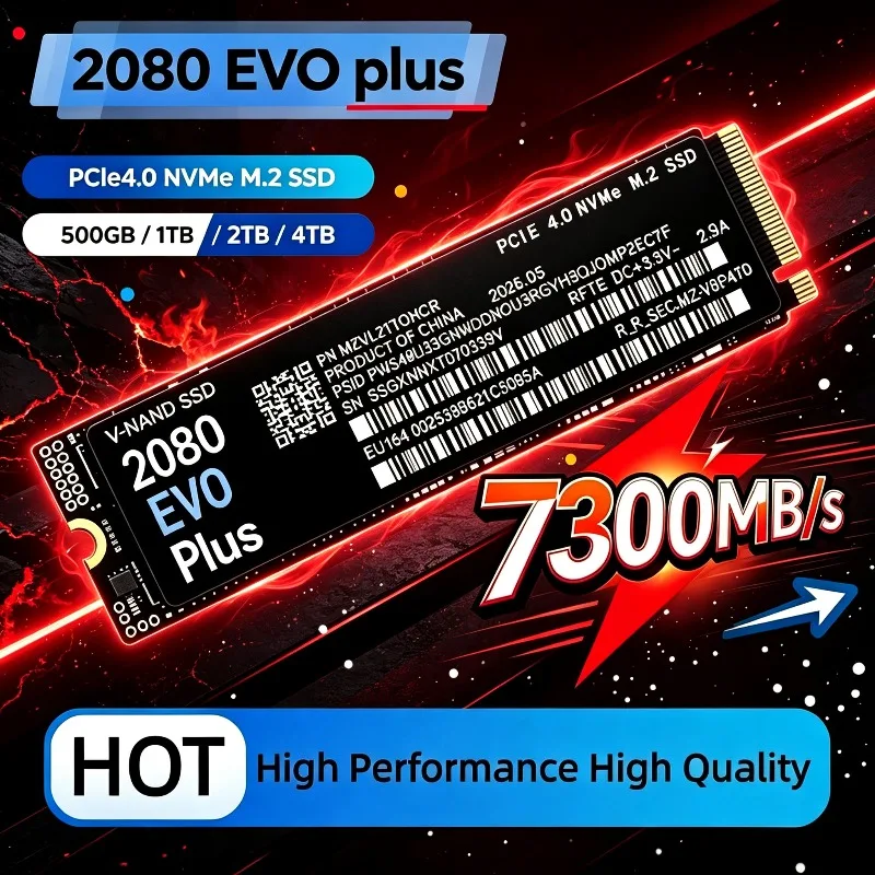 2080 EVO Plus PCIe 4.0 M.2 228 - огляд і ціна M.2 Nvme 4Tb Pcie 4.0 Ssd