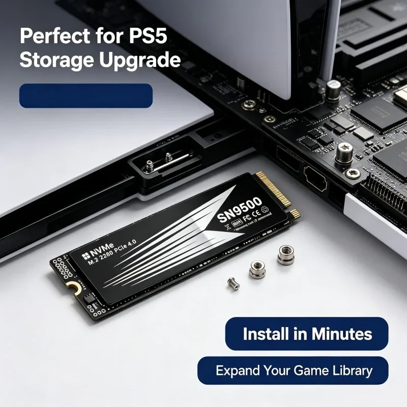 SN9500 Internal Solid State Dr - огляд і ціна M.2 Nvme 4Tb Pcie 4.0 Ssd