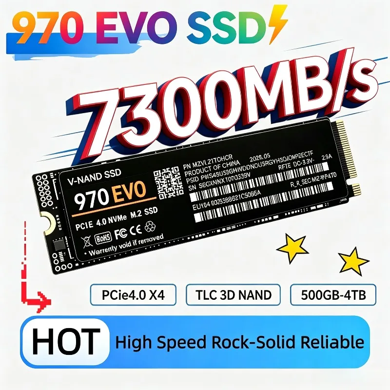 970 EVO SSD NVMe M.2 2280 PCIe - огляд і ціна M.2 Nvme 4Tb Pcie 4.0 Ssd