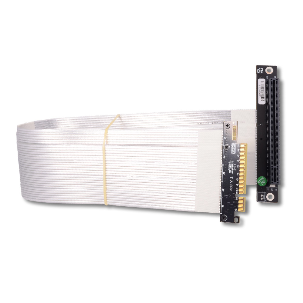 ADT-Link PCIE 4.0 / 3.0 X8 To  - огляд і ціна Pcie 4.0 X16 Riser Cable 90 Degree