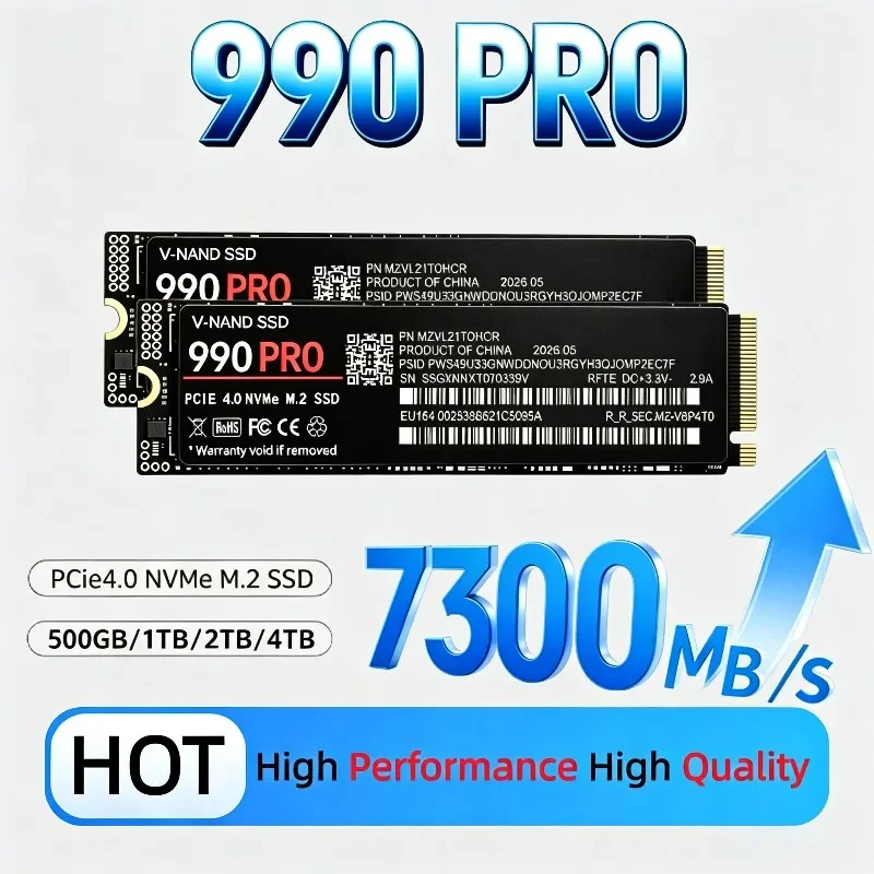 Original 990 PRO M.2 2280 NVMe - огляд і ціна M.2 Nvme 4Tb Pcie 4.0 Ssd
