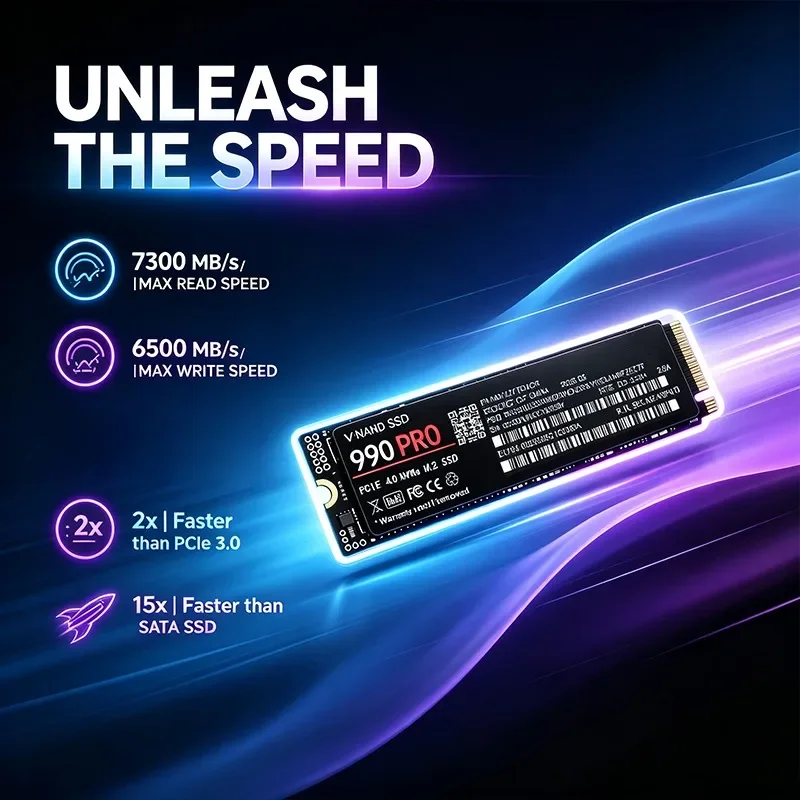 Original 990 PRO M.2 2280 NVMe - огляд і ціна M.2 Nvme 4Tb Pcie 4.0 Ssd