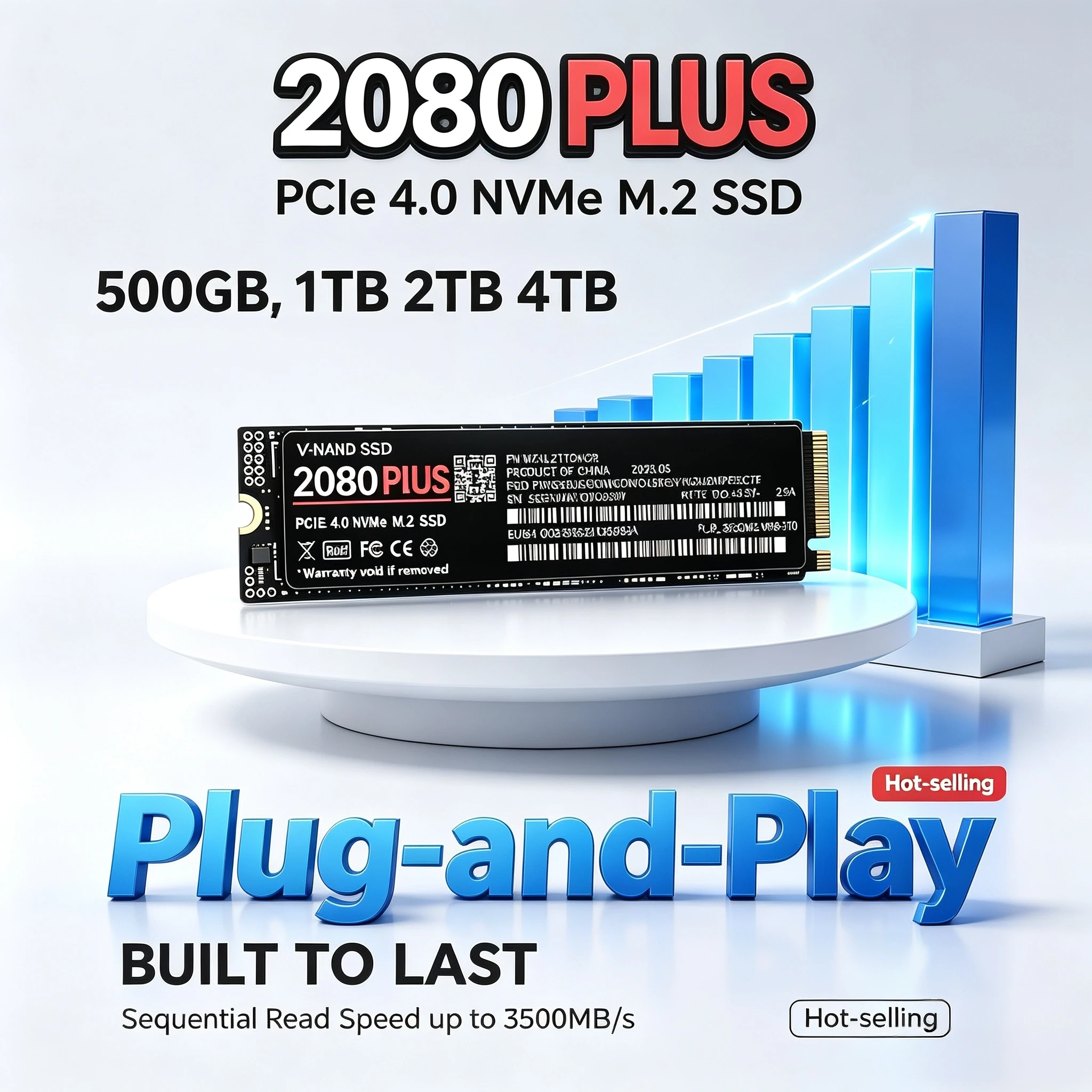PCIe 4.0 NVMe SSD 2080 PLUS M. - огляд і ціна M.2 Nvme 4Tb Pcie 4.0 Ssd